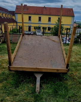 Jednonápravový lehký vozík za traktor - 4