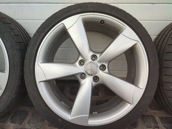 Prodám originální kola 255/35/20na Audi a6 Rotory - 4