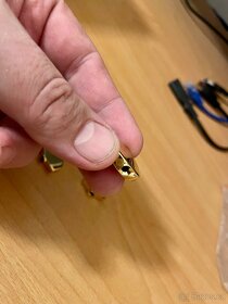 6x Schaller M6 gold (kytarové ladící knoflíky - nové) - 4