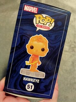 Funko pop Marvel Infinity saga Hawkeye č.51 - 4