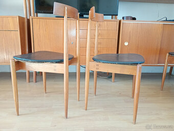DESIGN Židle A.Fuchs, ULUV 1964,jilm,4KS - 4