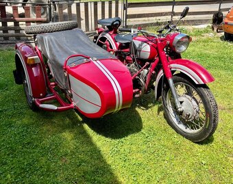 Dněpr MT 12 - hnaný sidecar, zpátečka - 4