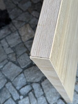 Prodám jídelní stůl 160x89 dub sonoma - 4