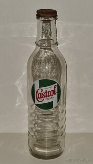 Castrol - originální stará láhev - 4