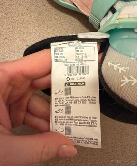 Dětské brusle Play 5 mátové - 4