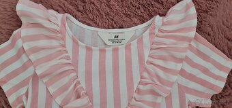 dívčí letní šaty H&M vel. 122/128 - 4