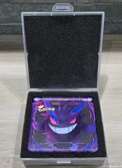 Nintendo Gameboy Advance SP Gengar Pokémon Reshell - 4