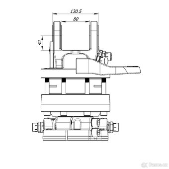 hydraulický rotátor FORMIKO 6t - AKČNÍ CENA - 4
