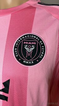 Inter Miami CF Adidas Dres – růžový, skvělý stav - 4