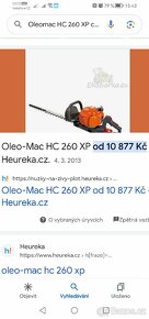 Oleomac HC 260 XP Polostřih - 4