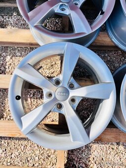 5x112 R16. originál alu sada Audi A6 4G model 2015 TOP STAV - 4