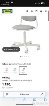 Detska otocna zidle Ikea Orfjall - 4