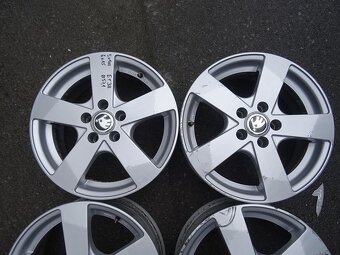 Alu disky na Škoda, 15",rozteč 5x100, ET 38, šířka 6J - 4