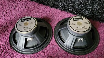 Subwoofer basove reproduktory 10" 25cm 2kusy - 4