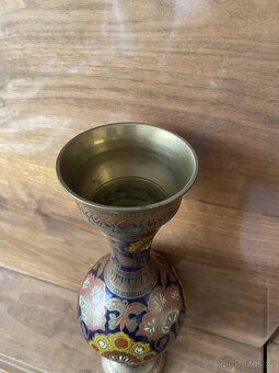 Vysoká indická / orientální váza - 4
