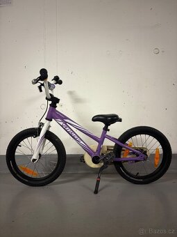 Dětské kolo Specialized Hotrock 16" (fialová a bílá) - 4