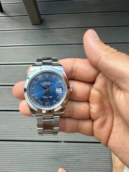 Rolex Datejust 41mm Azzuro Blue, stav jako nové - 4