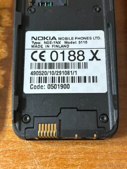 Nokia 5110 + 2ks orig. kryty - 4