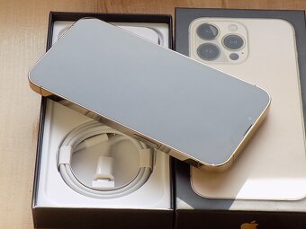 APPLE iPhone 13 Pro 128GB Gold - ZÁRUKA - TOP STAV - 4