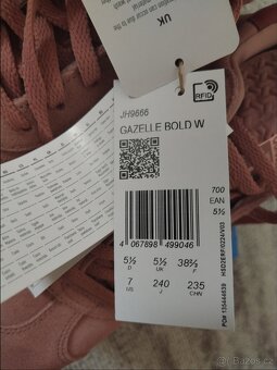 Adidas Originals Gazelle Bold W tenisky 38 2/3 - 4