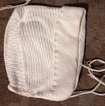 3x retro čepička pro miminko. - 4