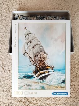 Puzzle 1000ks PLACHETNICE, NEW - 4