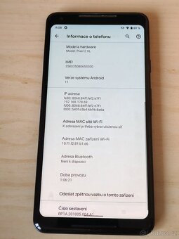 Google Pixel 2 XL - 4/64GB - Android 11 - USB-C - 4