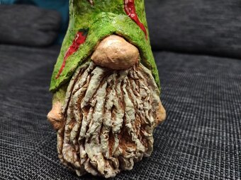 Vánoční dekorace - sob, trpaslík, svícen, věnec,... - 4