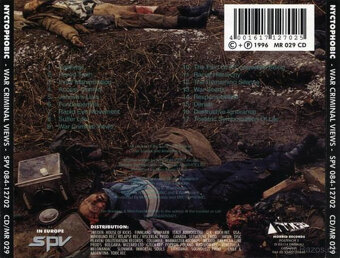 Nyctophobic - War Criminal Views - 1996 - 4