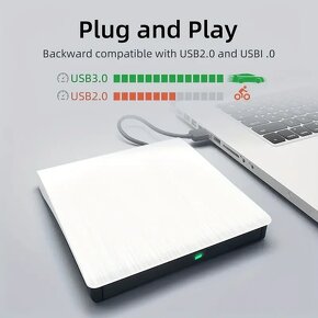 Přenosná DVD mechanika s vysokou rychlostí USB3.0 - 4
