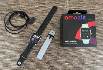 Chytré hodinky Amazfit GTS 4 mini blue, V ZÁRUCE - 4