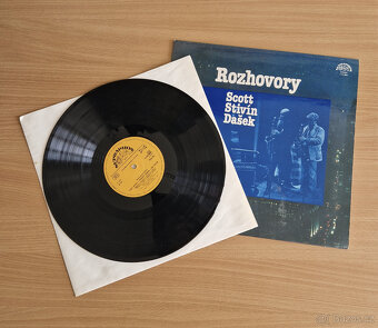 LP vinyl, Rozhovory - Scott, Stivín, Dašek (Supraphon 1981) - 4