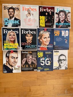 Forbes CZ + National Geographic CZ + EN, spolu 27 čísel - 4