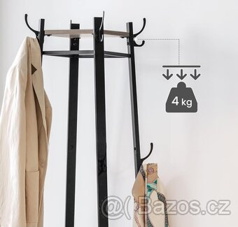 Nový stojanový věšák s policemi - 4