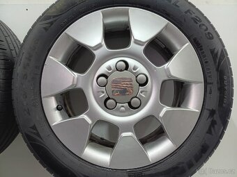 Letní alu kola SEAT 5x112 R16 ET58 pneu 215/55/16/ - 4