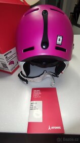 Lyžařská helma ATOMIC S Pink - 4