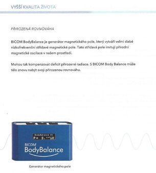 Bicom BodyBalance - biorezonanční přístroj - 4