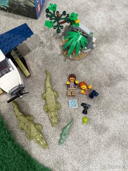 LEGO City Jungle Explorer hydroplán s krokodýli - 4