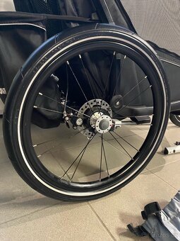 🖤🤍 Thule Chariot Sport all black + 3 sety 🤍🖤 - 4