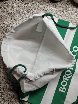 Nový pruhovaný batoh vak zn. Borotalco - 4