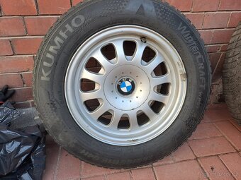ALUdisky + Zimní pneu KUMHO Wintercraft 205/65 R15 - BMW E39 - 4