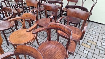 Ohýbaná křesla a židle - THONET, MUNDUS, KOHN - 4