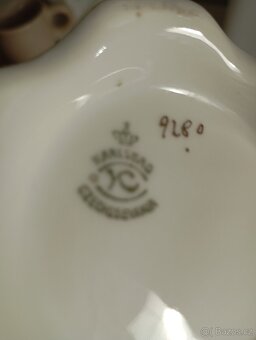 Retro porcelánová konvice značená - 4