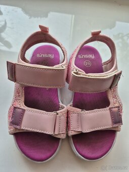 Sandály s třpytky vel.28 - 4