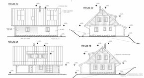 Prodej stavebního pozemku s projektem- 2285 m2, Háje nad Jiz - 4