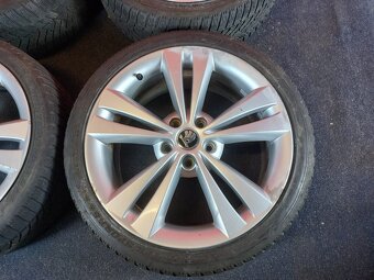 ALU disky 5x112 R18 se zimními pneu 225/40 R18 - 4