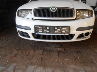 ŠKODA FÁBIA 1 FACELIFT PŘEDNÍ SVĚTLA,PŘEDNÍ NÁRAZNÍK MASKU - 4