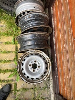 Originální Fiat 4x disk kolo ráfek sada Cema za sadu 500kc - 4