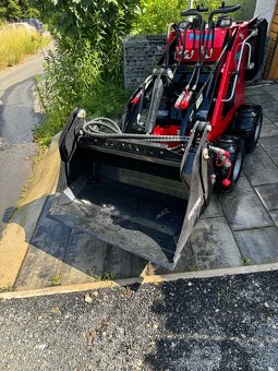 Hydraulická lopata klapačka pro čelní nakladač, žralok - 4