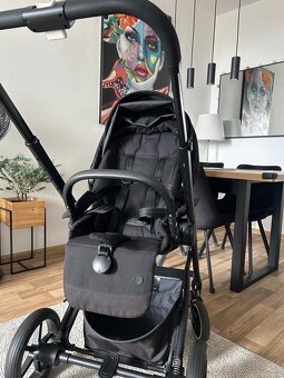 ✨ Stylový kočárek Cybex Balios S Lux – Moon Black (2022) ✨ - 4